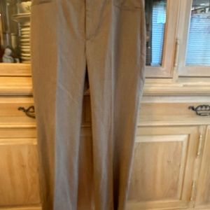 Banana republic tan wool dress pants size 14